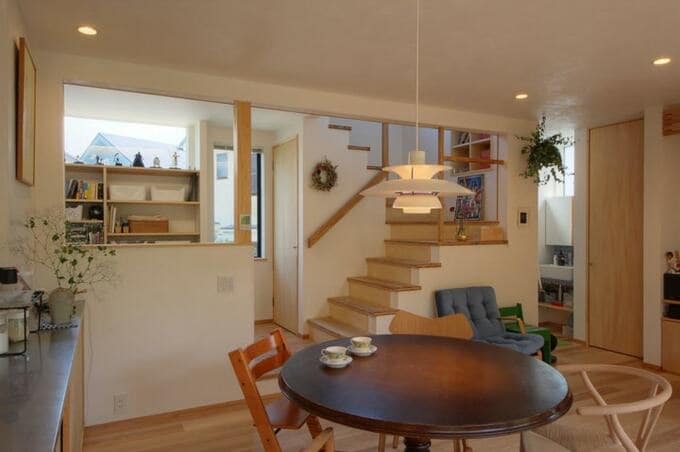 LDKからよく見える階段室