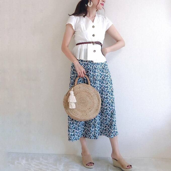 ブラウス合わせできれいめコーデに!