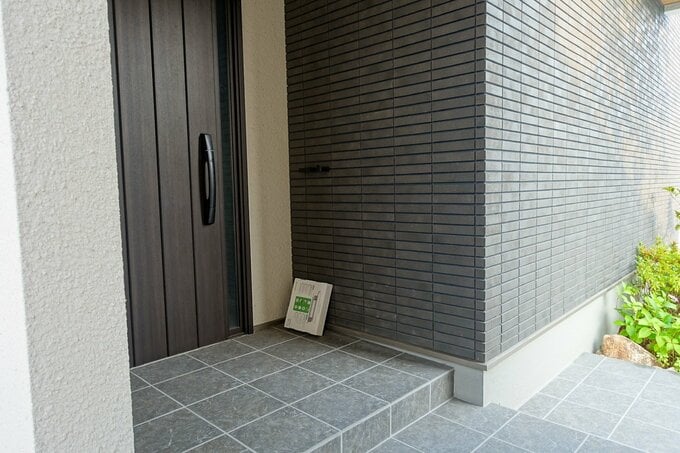 外から見えない置き配