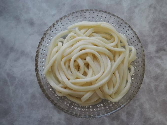 ゆでたうどん