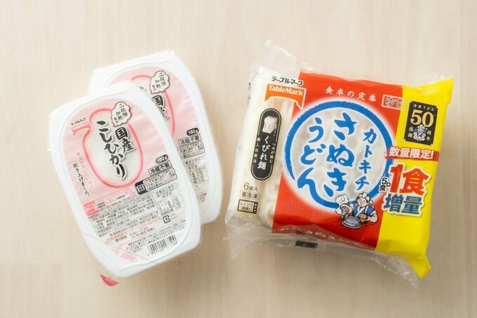 ※ 1食増量商品は期間限定で販売
