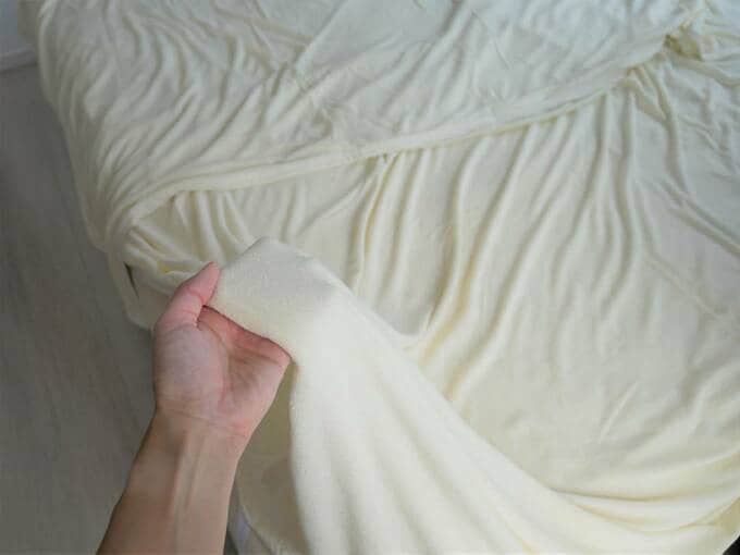 接触冷感のブランケット