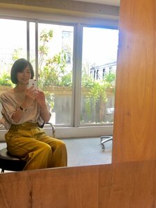 大人のイメチェンは、潔い「切りっぱなし」ボブスタイル!