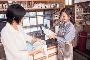 食器の扱いのコツは手の使い方にあり