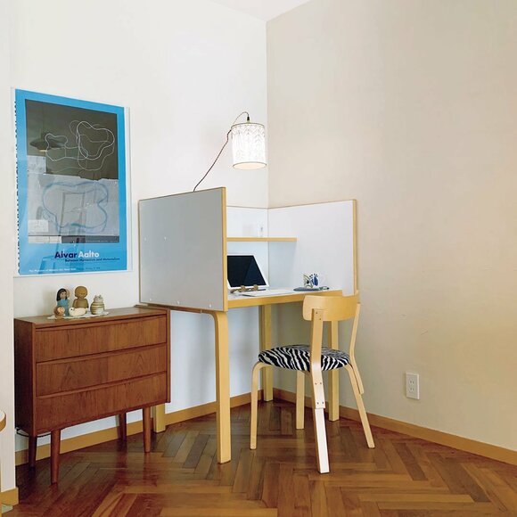 おこもり感のあるデスク