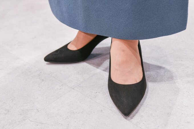 「マシュマロハイヒールパンプス」BLACK 2,990円 ※一部店舗のみ販売