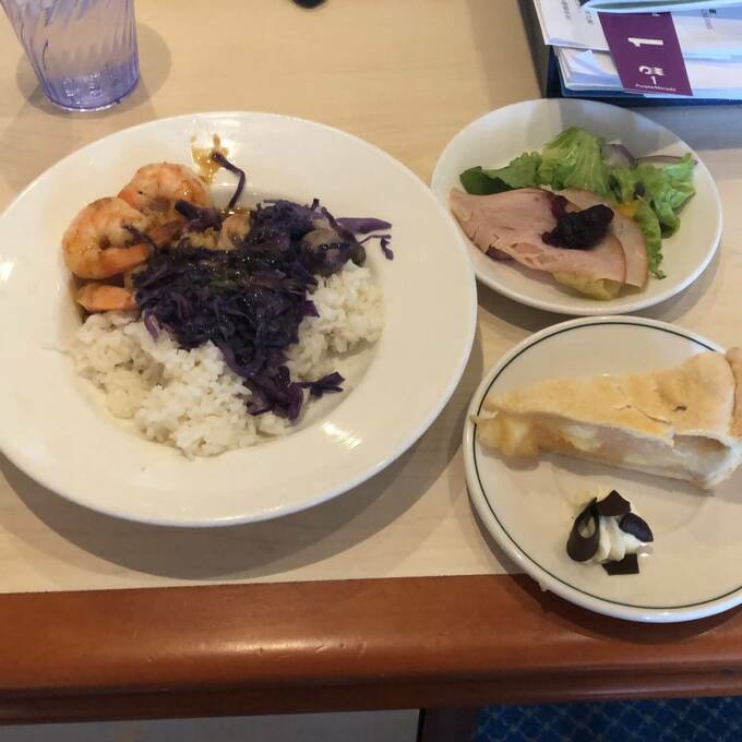 プリンセス・クルーズで出された食事