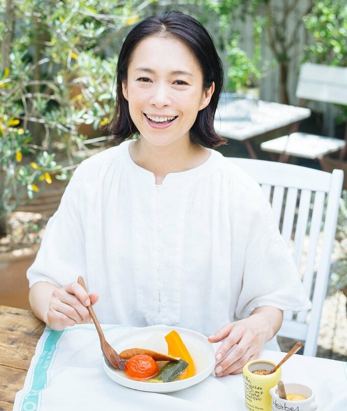 ポトフを食べている様子