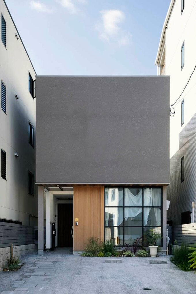 土間収納のある家