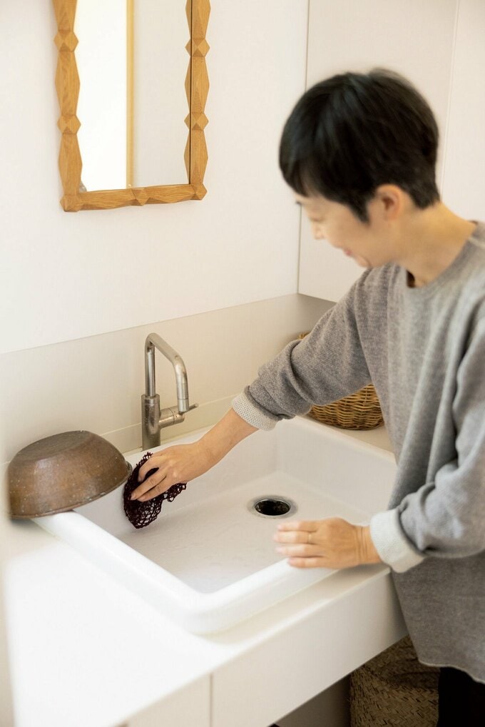 小川さんの洗面所