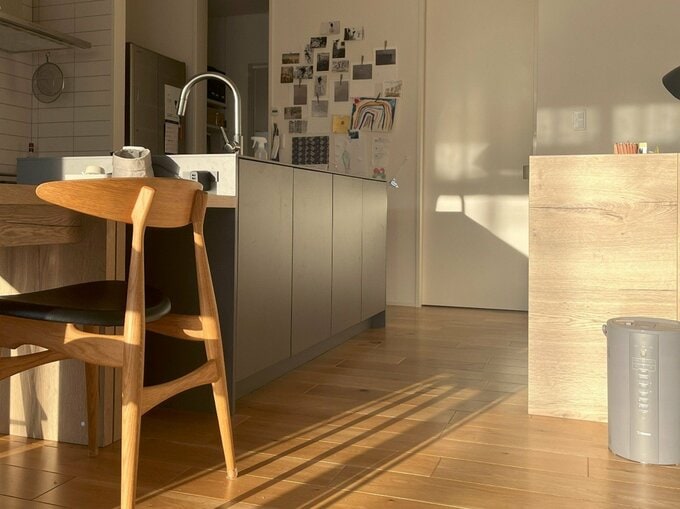 日当たりの良いリビング