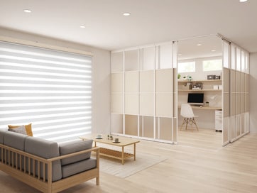 「間仕切り」で部屋を増やす。快適なテレワークや冷暖房の効率アップに