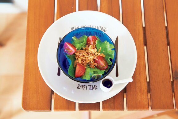 簡単サラダがレストランのよう!