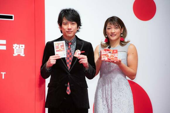 年賀状引受セレモニー