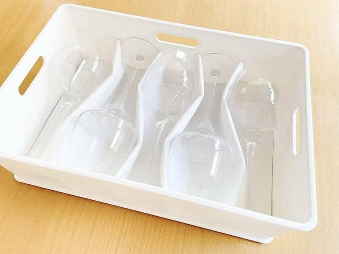 ケースにグラス