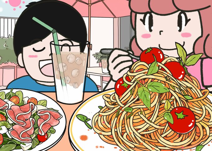 冷製パスタ2