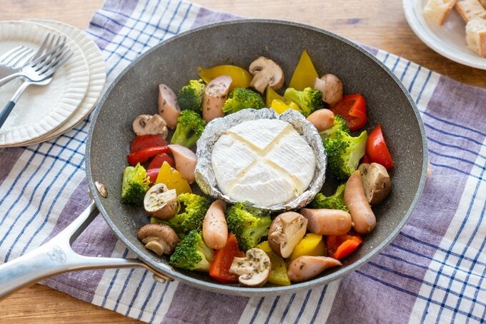 チーズフォンデュ