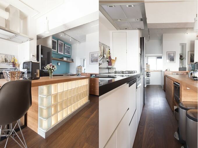 アイランドキッチン