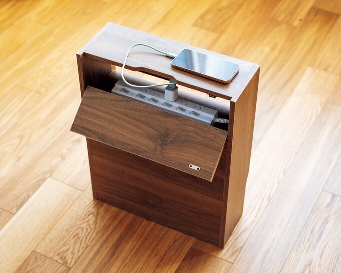 ニトリ ケーブルラック ヴィト ミドルブラウン