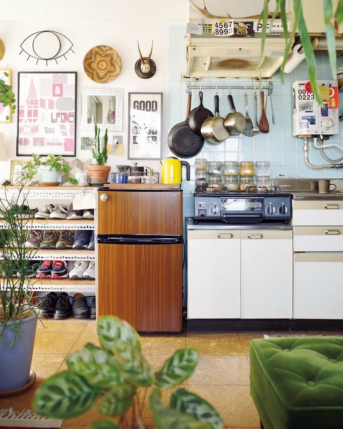 昭和レトロなキッチン