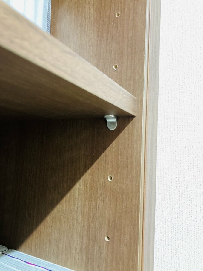 棚の高さは自由に変えられる