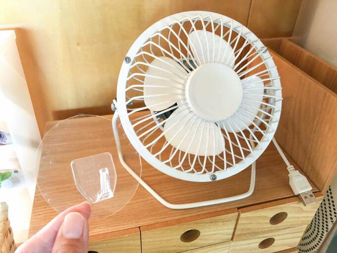 クリアフックを持つ