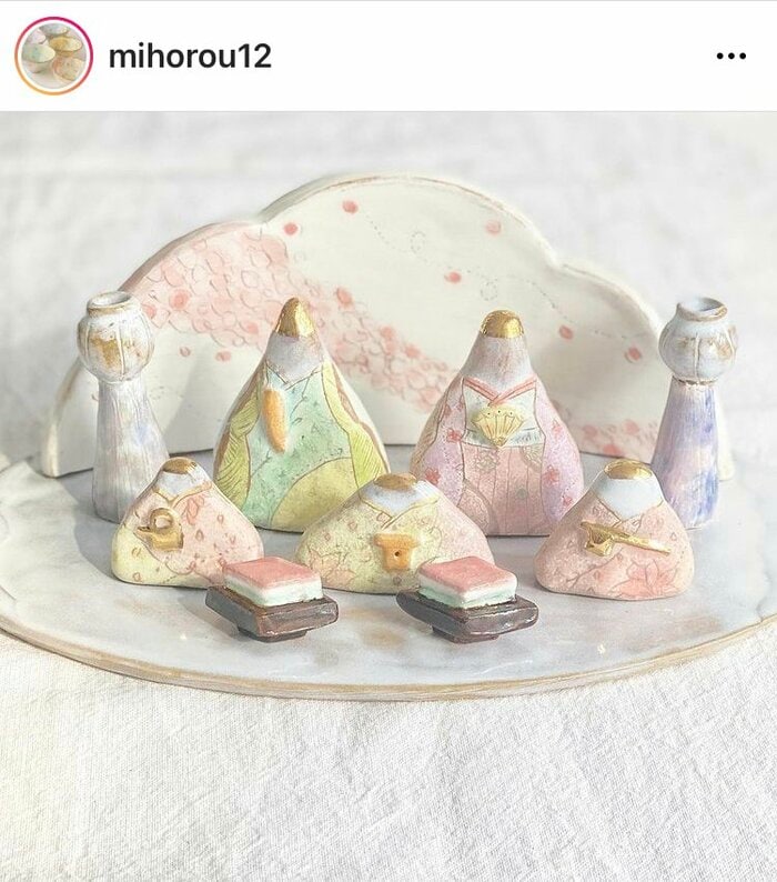 森田みほ ひな祭り お雛様 おひなさま