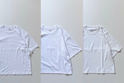 ユニクロ・GU・無印…元バイヤーが選ぶ！40代におすすめの「優秀白Tシャツ」3着を比較
