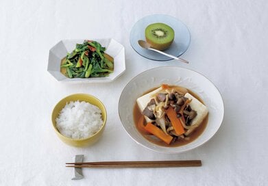 50代からの「ちょうどいい」献立。タンパク質たっぷりの栄養満点レシピ