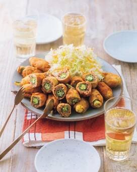旬のオクラを肉ダネで巻く！揚げ物なのに低糖質なオクラメンチ