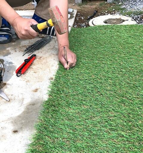 人工芝DIY