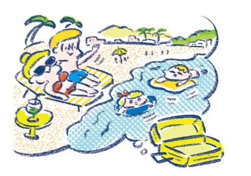 旅行をする家族