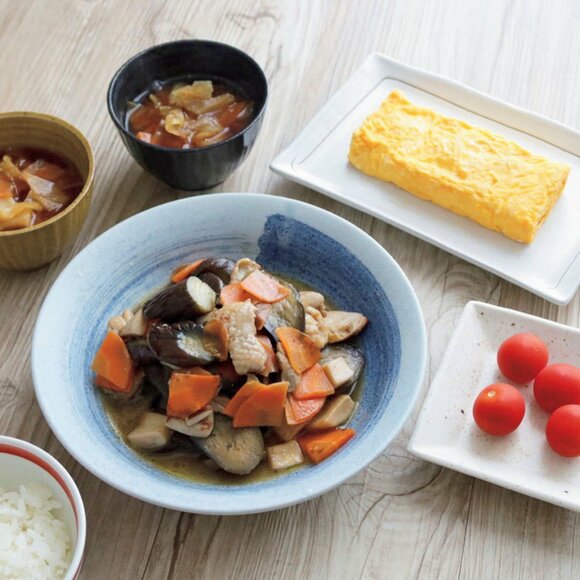 ある日の在庫活用献立の様子