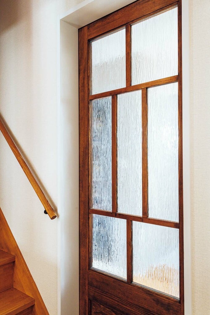 味わいのある引き戸
