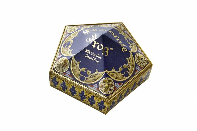 ハニーデュークスの蛙チョコレートの箱