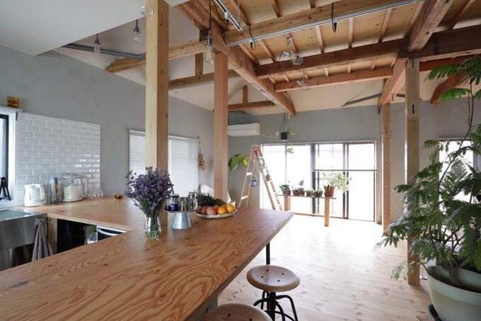 開放的で明るいLDK