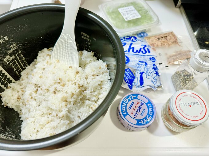 具だくさんおにぎり