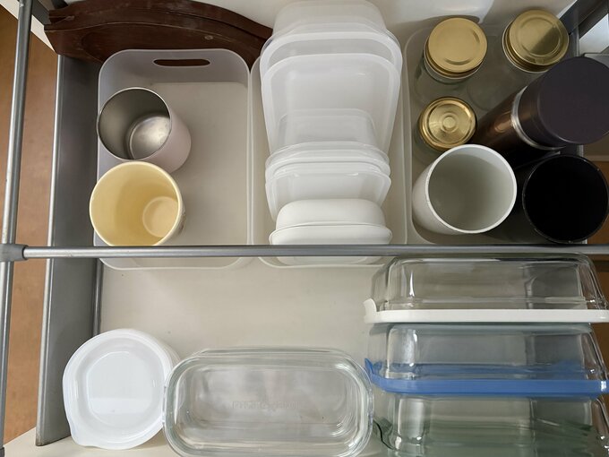 保存容器の収納