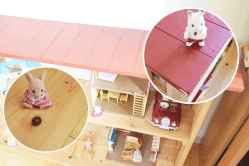 シルバニアファミリー収納棚