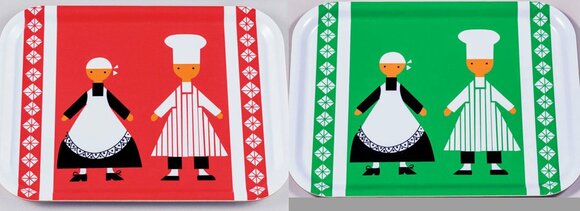 温もりあふれる北欧デザインのトレー