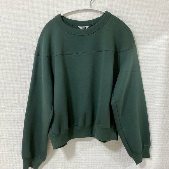スウェットクルーネックシャツ
