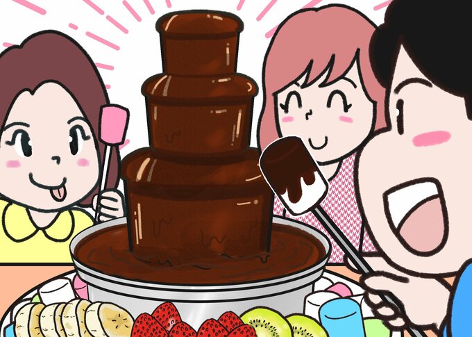 間違い探しチョコ1