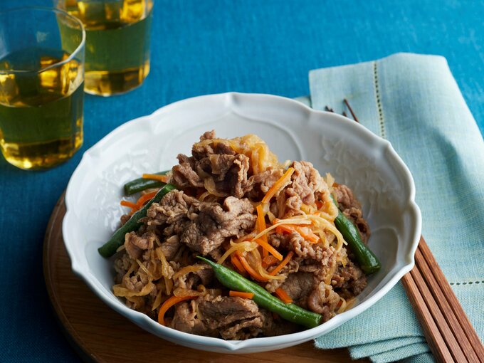 牛肉と切り干し大根のしぐれ煮