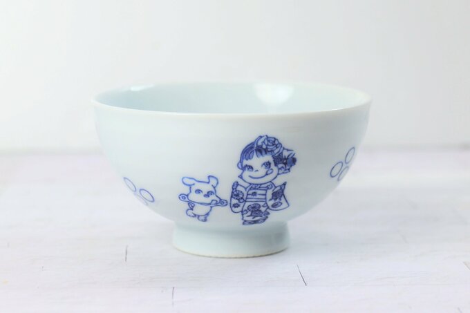 ペコちゃん有田焼茶碗