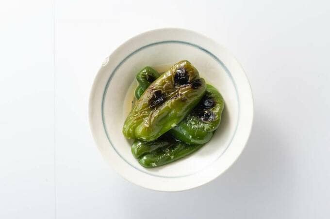 ピーマンの焼きびたし