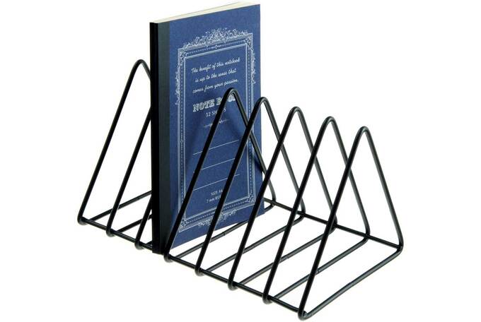 ワイヤーブックスタンド 三角型