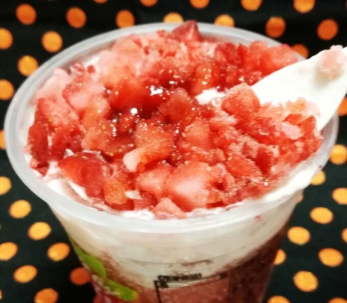 イチゴがキュートでさわやか