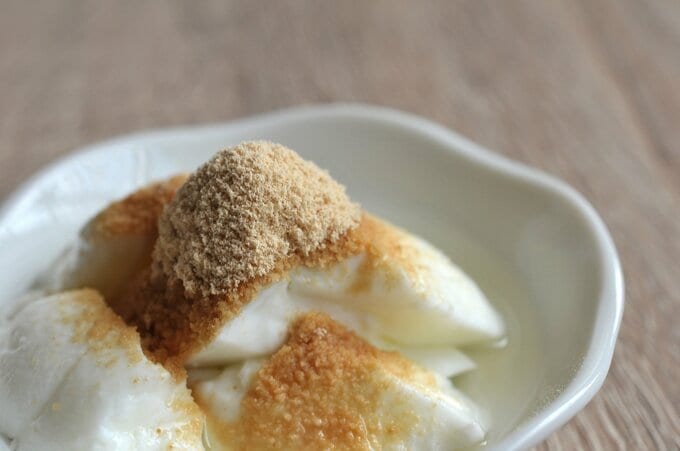 きな粉ヨーグルト