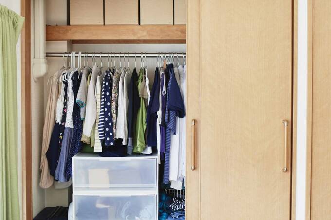 クローゼットの様子