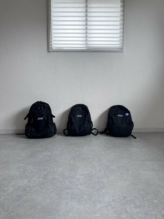 かさもさん愛用のリュック